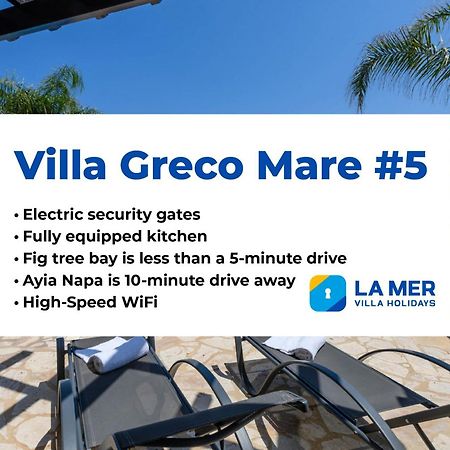Villa Greco Mare #5 Protaras Dış mekan fotoğraf